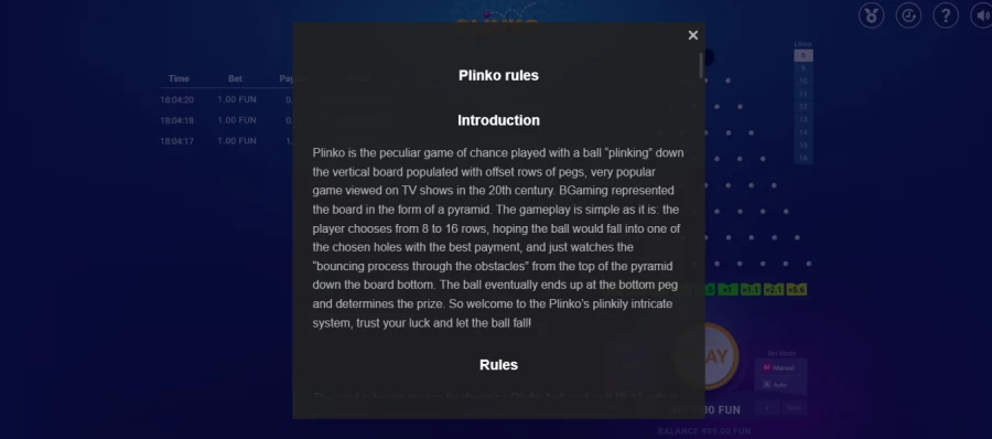 Plinko Online